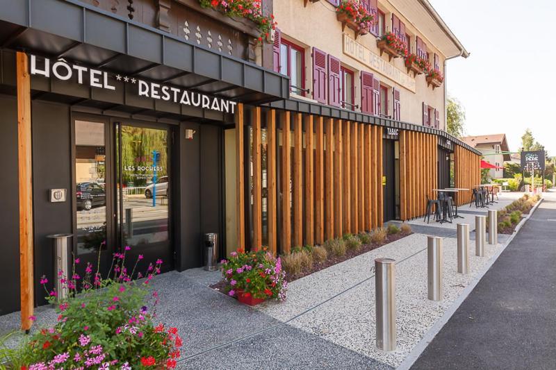 Hotel-Restaurant "Les Rochers" La Balme-de-Sillingy Ngoại thất bức ảnh